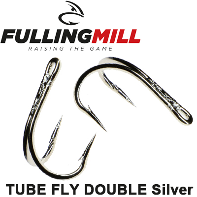 Fulling Mill Tube Fly Double Silver Hook