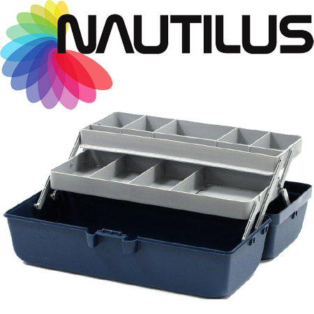 Nautilus 118-2 Tackle Box 2-tray