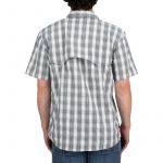 Рубашка Simms Big Sky SS Shirt, Steel/Pool Plaid, XXL