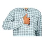 Рубашка Simms BugStopper LS Shirt, Storm Plaid, M