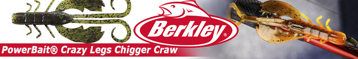 Berkley Powerbait Crazy Legs Chigger Craw 10см
