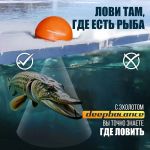 Эхолот для рыбалки Deepbalance Smart Sonar 2+ цв. оранжевый