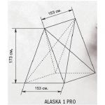 Палатка рыбака зимняя Canadian Camper Alaska 1 Pro