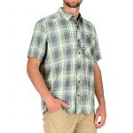Рубашка Simms Outpost SS Shirt, Mist Plaid, L