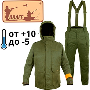 Graff 661/761 (оливковый, хлопок+акрил)