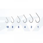 Крючок одинарный BKK Spoon-10 (Old 8001) #2 (10шт)
