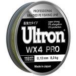 Шнур Ultron WX 4 Pro 100м хаки 0,21мм, 15,0кг