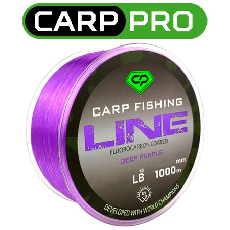Carp Pro Fluorocarbon Coated Deep Purple 1000м (CP5010)