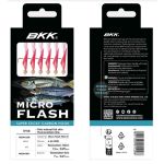 Оснастка сабик BKK Micro Flash NFA-02 (Pink natural fish skin + Green resin) A-BX-0049