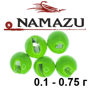 Namazu Pro TiA Tungsten Head Trout цв. фц. зеленый