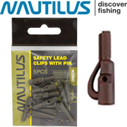 Nautilus Safety lead clips with pin