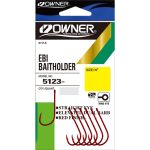 Крючок Owner Ebi Baitholder red №3/0 4шт