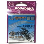 Застежка Kosadaka Double insurance special lock snap №3 40kg (4шт.) 1030BN-3