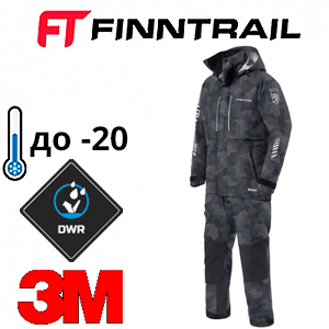 Finntrail 3755 TOURNAMENT INSULATED CamoShadowBlack
