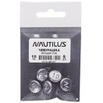 Грузило Nautilus "Чебурашка Эксцентрик" съёмное ухо 10гр (уп.5шт)