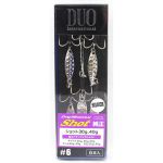 Крючок тройной с подвеской DUO Drag Metal Bladed Treble Hook DS-SB #6
