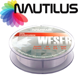 Nautilus Weser Fluorocarbon Clear 50м