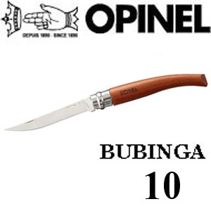 Opinel №10 VRI Folding Slim Bubinga