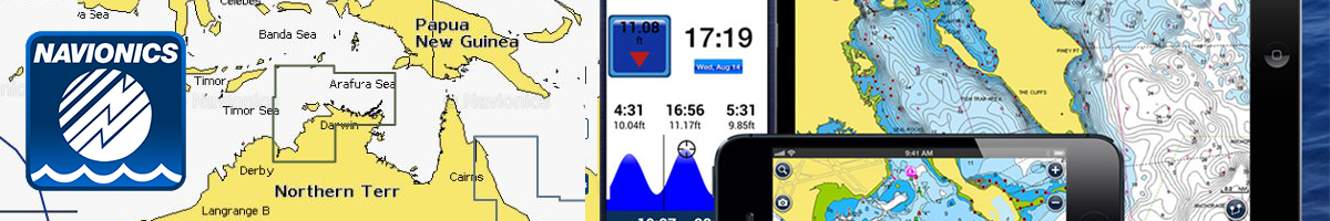 Карта Navionics Nothern Australia 8G166S