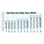Спираль Vido Craft Spring Lock Big Size 45 мм №3, 5 шт/уп (d спирали 6,0 мм, d пров. 1,0 мм) VD-SLBS45-3(5)
