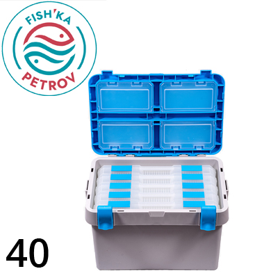 Ящик с комплектом кейсов Fishka 40