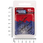 Тройник Higashi TH-1 Treble Hook NS Black #8