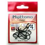 Крючок Mottomo Carp 086 Nickel black №4 50 шт