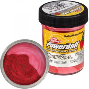 Паста форелевая фруктовая Berkley Trout Bait Fruit Клубника цвет STRAWBERRY DREAM