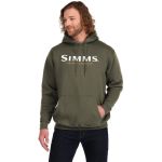 Толстовка Simms Logo Hoody, Forest, M