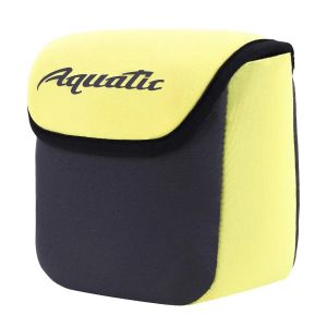 Чехол для катушки Aquatic Ч-48СЖ неопреновый (цвет: синий/желтый)