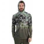 Футболка FHM Mark Hoodie V2 Принт хаки/хаки р.M