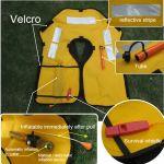 Жилет самонадувной Life Jacket оранжевый