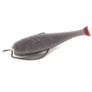 Поролоновая рыбка Lex Classic Fish 12 OF2 G (серое тело/красный хвост)