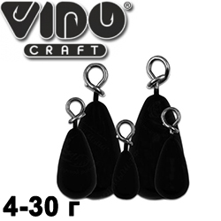 Vido Craft Набор крашеных грузов "Колокол" Чёрный