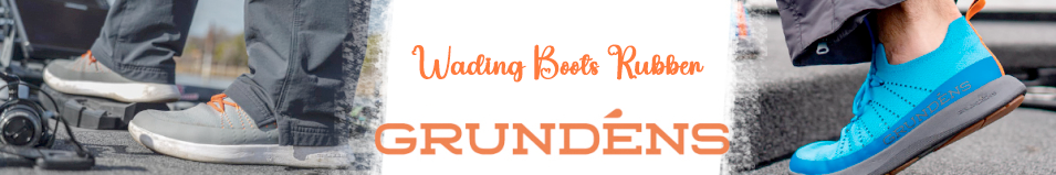 Grundens Bedrock Wading Boots - Rubber, Anchor