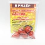 Призёр груз "Слоник" красный мягкий флюр 14гр.