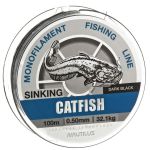 Леска Nautilus Catfish Dark Black 300м 0,80мм., 55кг