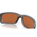 Очки поляризационные Costa Fantail 580 P (Matte Gray / Green Mirror, Medium)