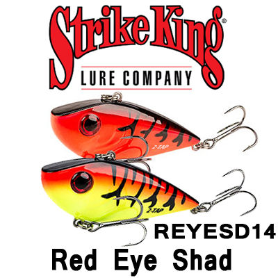 Strike King Red Eye Shad REYESD14