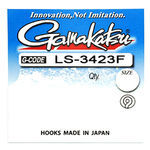 Крючок Gamakatsu LS-3423F Ring Eye N/L №2 (6шт.)