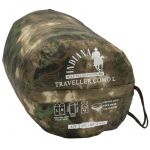 Спальный мешок Indiana Traveller camo L-zip от -12 С (с подголовником 230x90см)