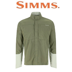 Simms Latitude BiComp Shirt, Willow/Aspen