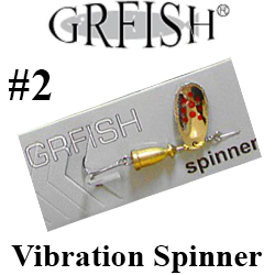 GRFish Vibration Spinner #2 5g