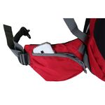 Рюкзак Woodland Travel 75L (красный/серый/св.серый)