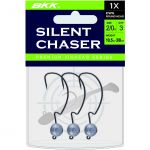 Джиг-головка BKK на офсетном крючке Silent Chaser - 1X - EWG Round Head, #4/0, 1/2oz 14g (3шт)