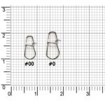 Застежка Sugihara Japan Parts Wide Snap with Wax No00 10 Input SUS. Black NI