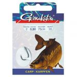 Крючок Gamakatsu Coars Booklet Carp 3320F 75см №6 0,26мм