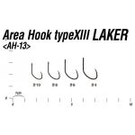 Крючок форелевый одинарный Decoy AH-13 AreaHook type X III Laker #6