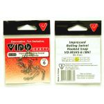 Вертлюг с застежкой Vido Craft Impressed Rolling Swivel With Hooked Snap (BLN) № 12, 8 шт/уп VD-IRSHS-12(8)