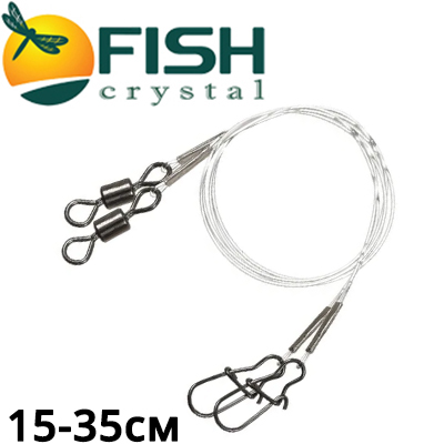 Поводок Fish Crystal Флюорокарбон